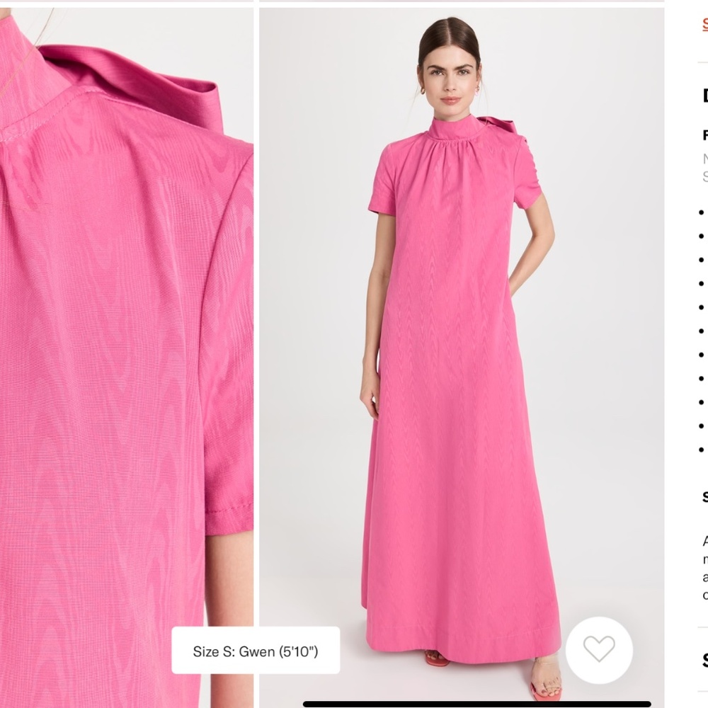 Staud Ilana Dress in Lollipop Small